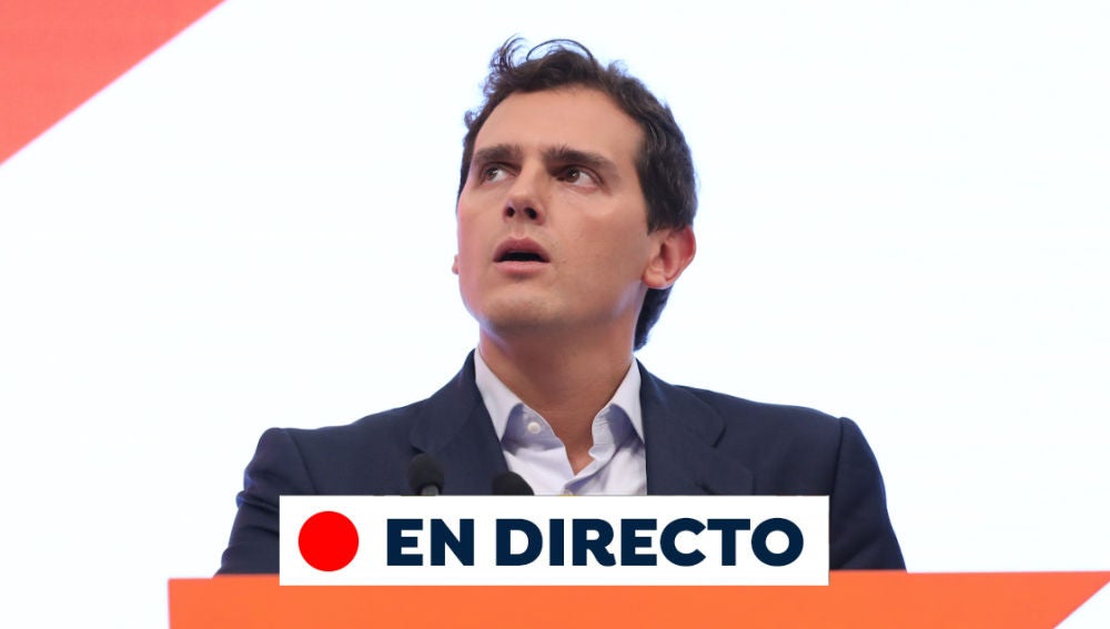 Albert Rivera dimite de Ciudadanos tras los resultados de las elecciones generales 2019, en directo