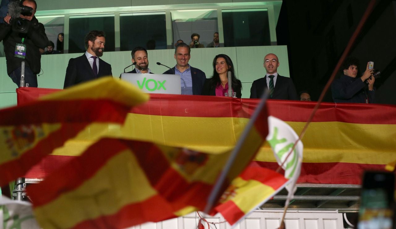 Celebración de Vox tras conocer los resultados del 10-N Celebración de Vox tras conocer los resultados del 10-N