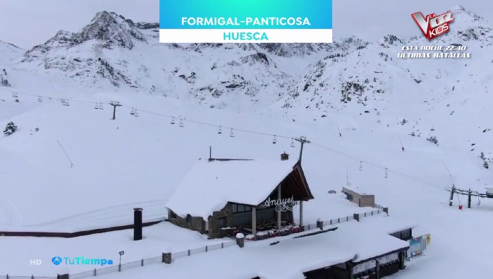 Aramón Formigal adelanta su apertura de la temporada por las grandes nevadas