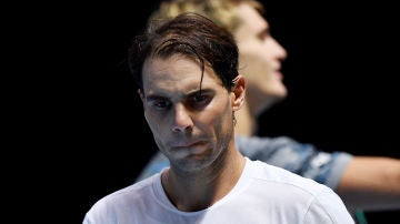 Rafa Nadal, tras el partido contra Zverev Rafa Nadal, tras el partido contra Zverev