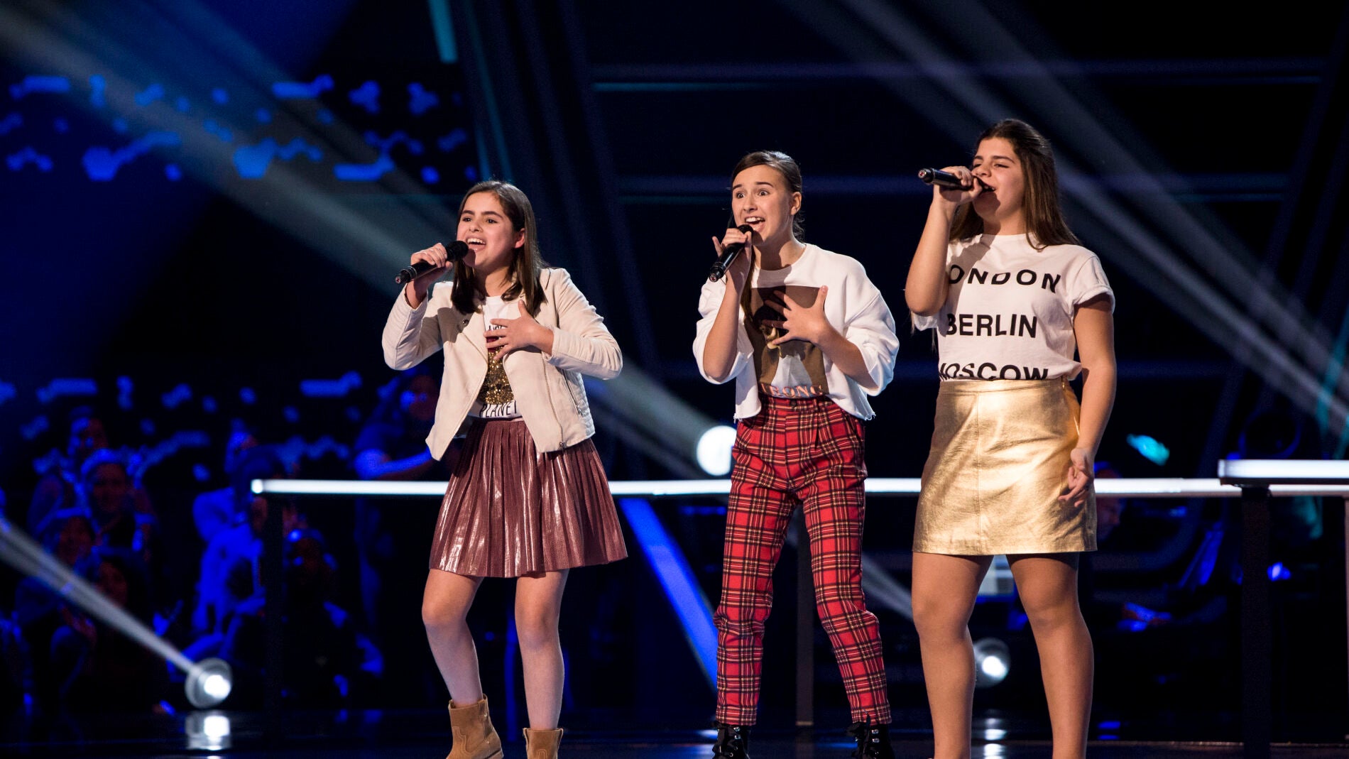 Claudia Saura, Marta P&eacute;rez y Ruslana Panchyshyna cantan &lsquo;A natural woman&rsquo; en las Batallas de &lsquo;La Voz Kids&rsquo;