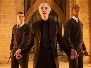 Tom Felton como Draco Malfoy en 'Harry Potter' Tom Felton como Draco Malfoy en 'Harry Potter'