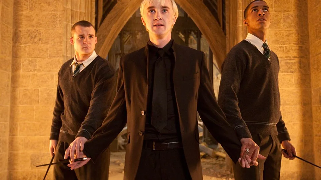 Tom Felton como Draco Malfoy en 'Harry Potter' Tom Felton como Draco Malfoy en 'Harry Potter'