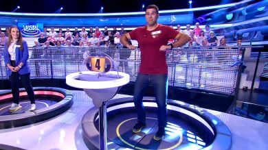 La despedida más 'patosa' protagonizada por un concursante en '¡Ahora caigo!'