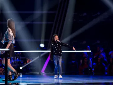 Manuela Gómez, protagonista de uno de los ensayos más divertidos para las Batallas de ‘La Voz Kids’ Manuela Gómez, protagonista de uno de los ensayos más divertidos para las Batallas de ‘La Voz Kids’