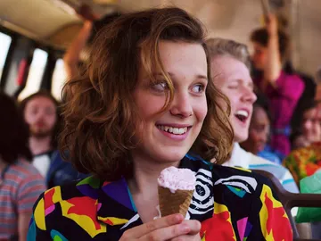 Millie Bobby Brown como Eleven en 'Stranger Things' Millie Bobby Brown como Eleven en 'Stranger Things'