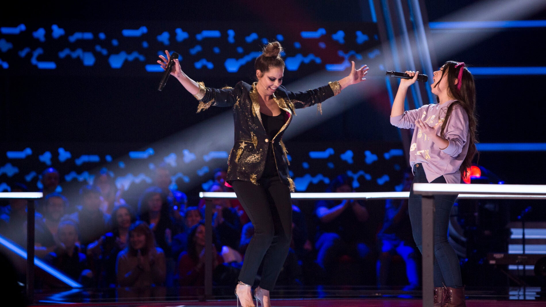 Laura Mu&ntilde;oz y Pastora Soler cantan &lsquo;Qu&eacute;date conmigo&rsquo; en las Batallas de &lsquo;La Voz Kids&rsquo;