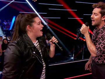 Esperanza Bonelo canta ‘Culpable’ junto a David Bisbal en las Batallas de ‘La Voz Kids’ Esperanza Bonelo canta ‘Culpable’ junto a David Bisbal en las Batallas de ‘La Voz Kids’
