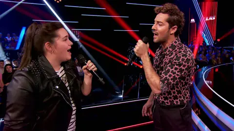 Esperanza Bonelo canta ‘Culpable’ junto a David Bisbal en las Batallas de ‘La Voz Kids’ Esperanza Bonelo canta ‘Culpable’ junto a David Bisbal en las Batallas de ‘La Voz Kids’