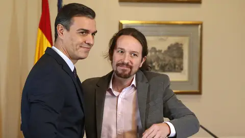 Pedro Sánchez y Pablo Iglesias Pedro Sánchez y Pablo Iglesias