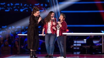 Juan Manuel Segovia y Mar&iacute;a Calero cantan con Ni&ntilde;a Pastori &lsquo;La Habitaci&oacute;n&rsquo; en las Batallas de &lsquo;La Voz Kids&rsquo;