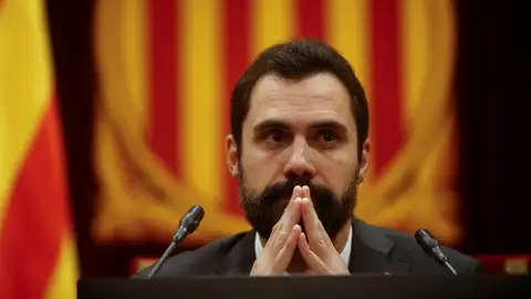 Roger Torrent, en una imagen de archivo El presidente del Parlament de Cataluña, Roger Torrent
