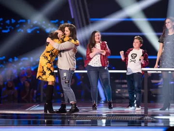 Rosario y Lolita Flores salvan a Paola Casas en las Batallas de ‘La Voz Kids’ Rosario y Lolita Flores salvan a Paola Casas en las Batallas de ‘La Voz Kids’