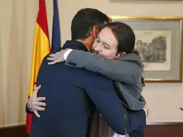 Pablo Iglesias y Pedro Sánchez Pablo Iglesias y Pedro Sánchez