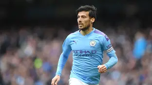 David Silva, durante un partido con el Manchester City David Silva, durante un partido con el Manchester City
