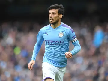 David Silva, durante un partido con el Manchester City David Silva, durante un partido con el Manchester City