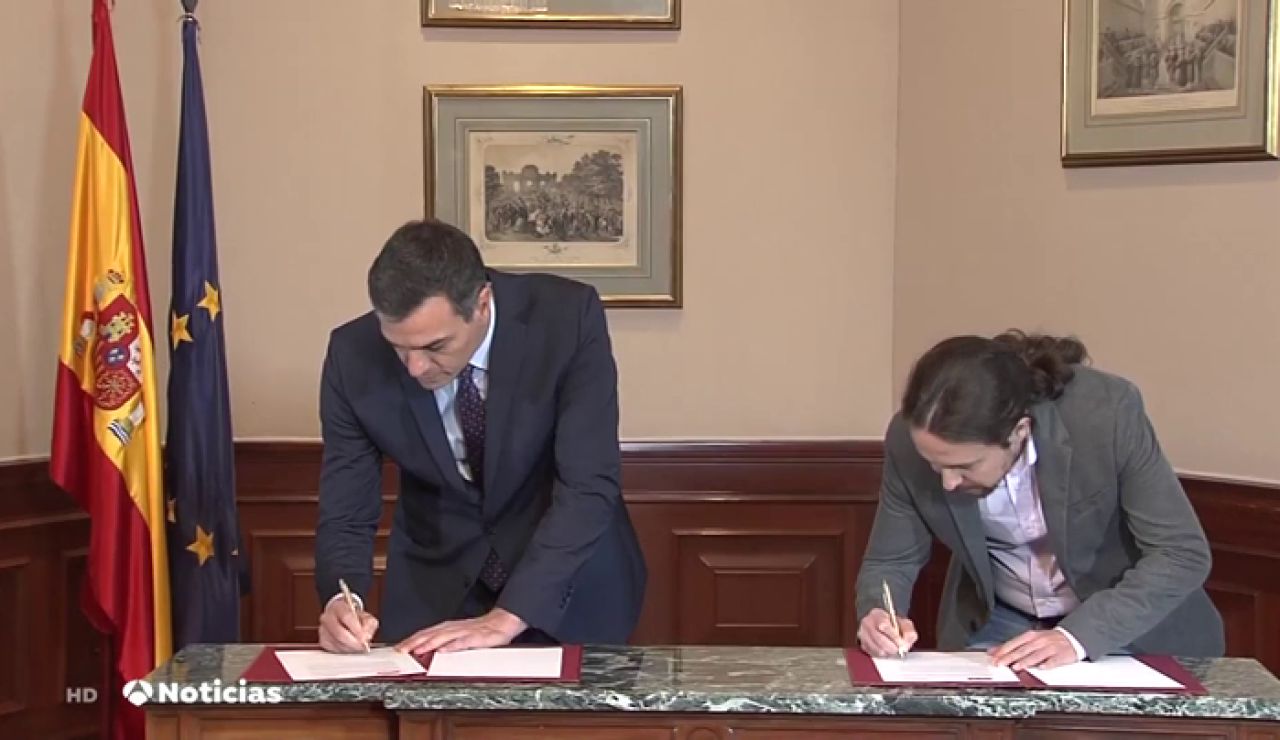 REEMPLAZAR: Así fueron las 48 horas de negociación entre Pedro Sánchez y Pablo Iglesias REEMPLAZAR: Así fueron las 48 horas de negociación entre Pedro Sánchez y Pablo Iglesias