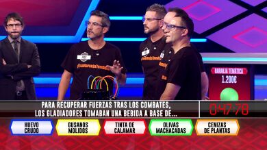 Una bebida 'energética' amarga a la 'Naranja temática' en '¡Boom!'
