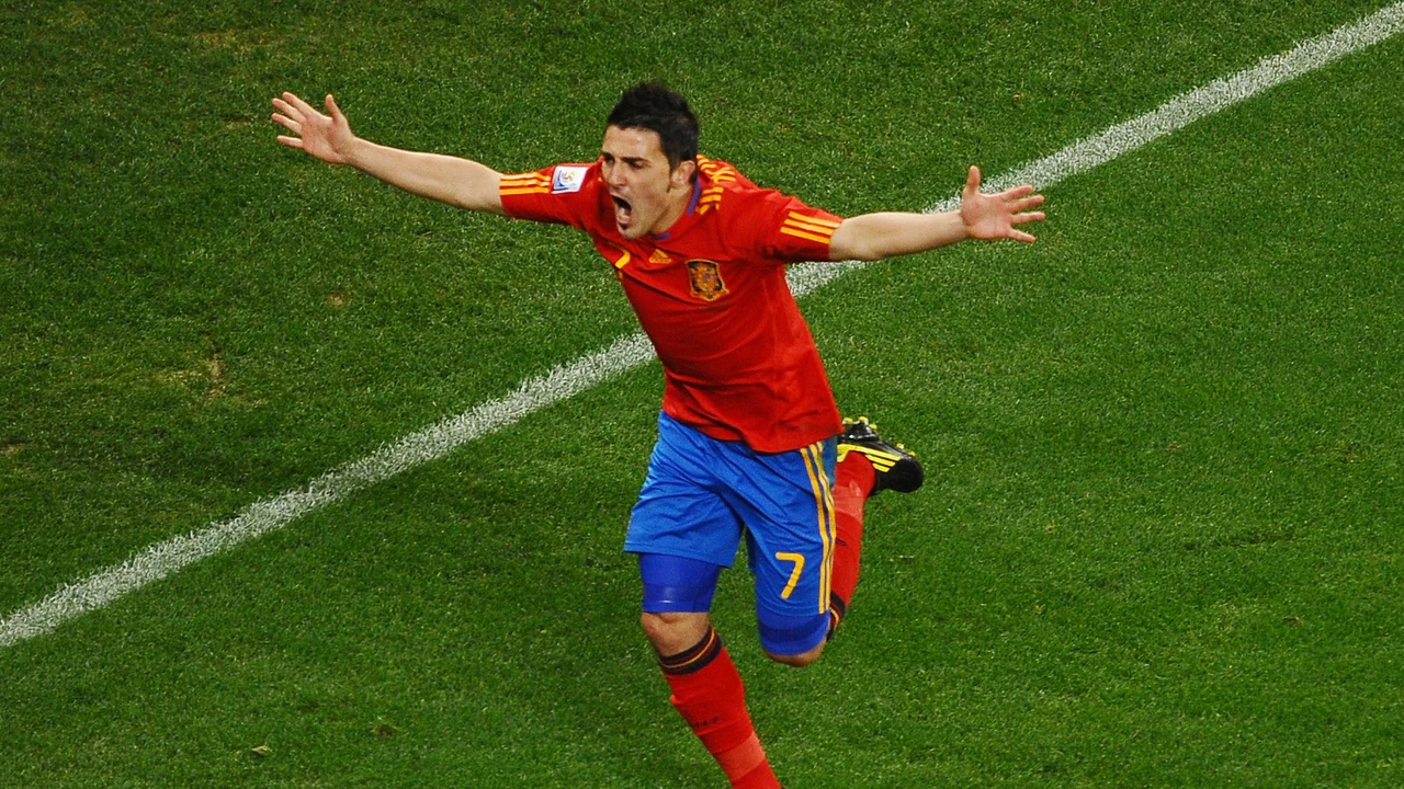 David el 'guaje' que a España la gloria sus goles en 2008 y 2010