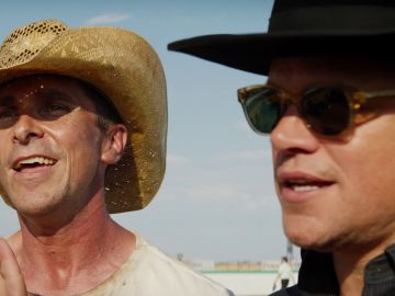 Matt Damon y Christian Bale en 'Le Mans '66'