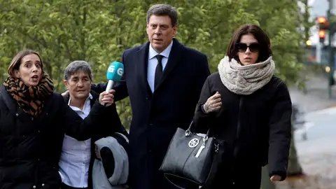 Valeria Quer, a su llegada al juicio Valeria Quer, a su llegada al juicio