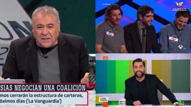 'Al Rojo Vivo', récord histórico por segundo día consecutivo (21,7%) y máximos de temporada para 'Boom' (1.947.000) y 'Zapeando' (892.000)
