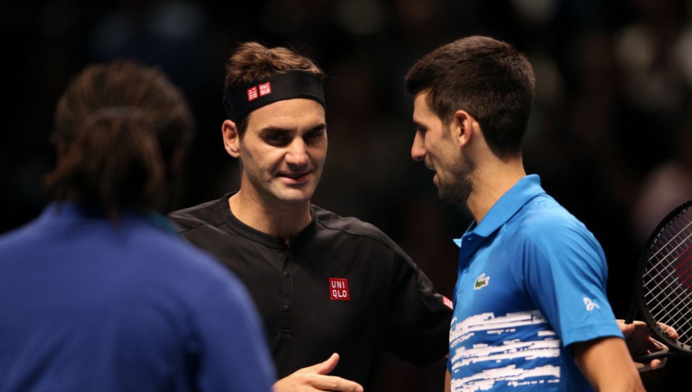 Federer y Djokovic en Londres