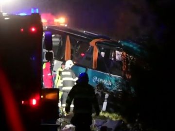 Mueren 13 personas en un accidente en Eslovaquia 