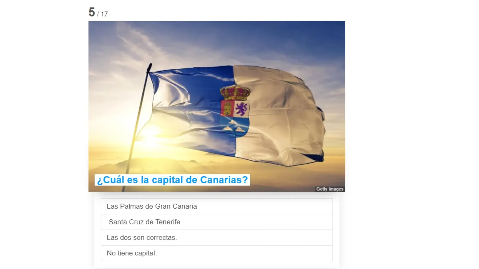 ¿Cuál es la capital de Canarias?