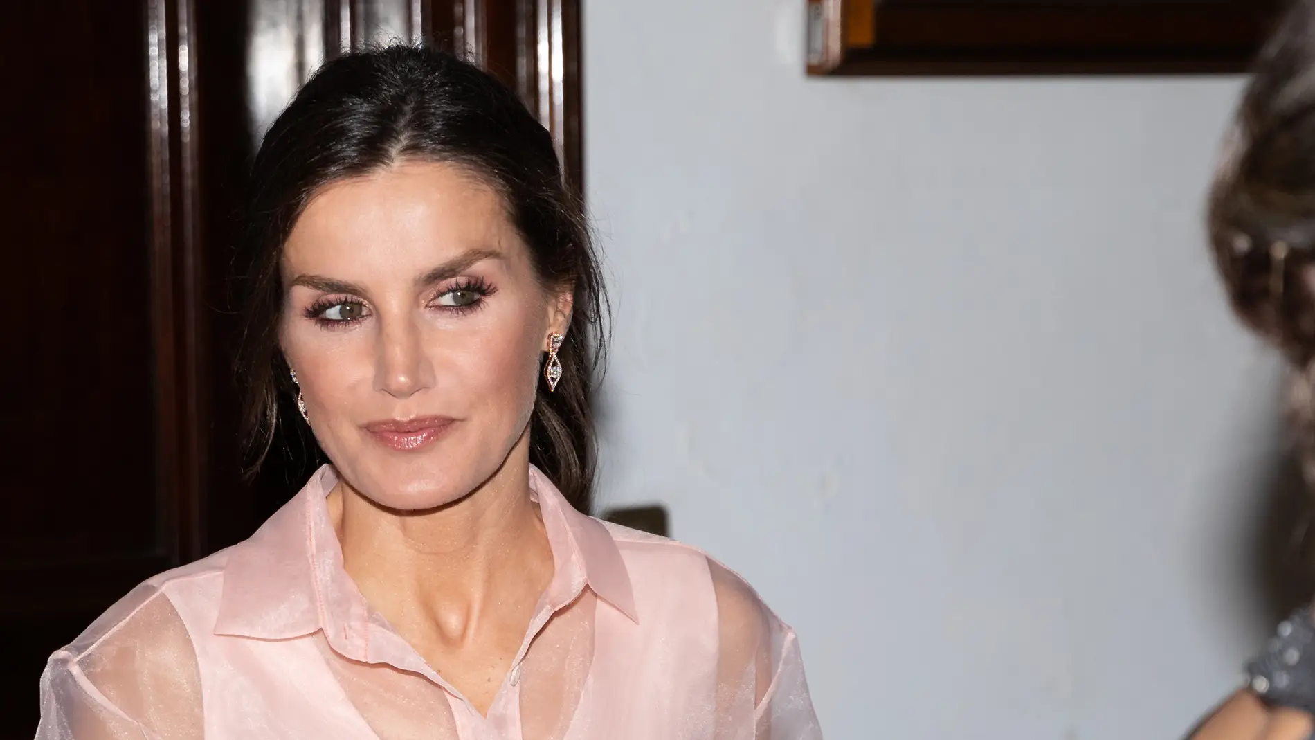 La reina Letizia durante su visita a Cuba 