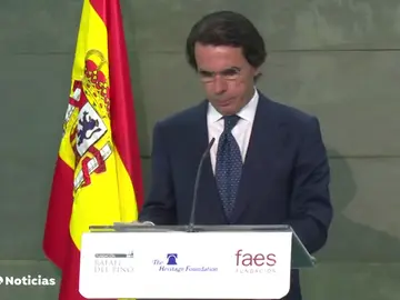 Aznar: "Comparado con lo que viene Frankenstein es un modelo de armonía" Aznar: "Comparado con lo que viene Frankenstein es un modelo de armonía"