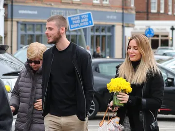 Edurne y David De Gea Edurne y David De Gea