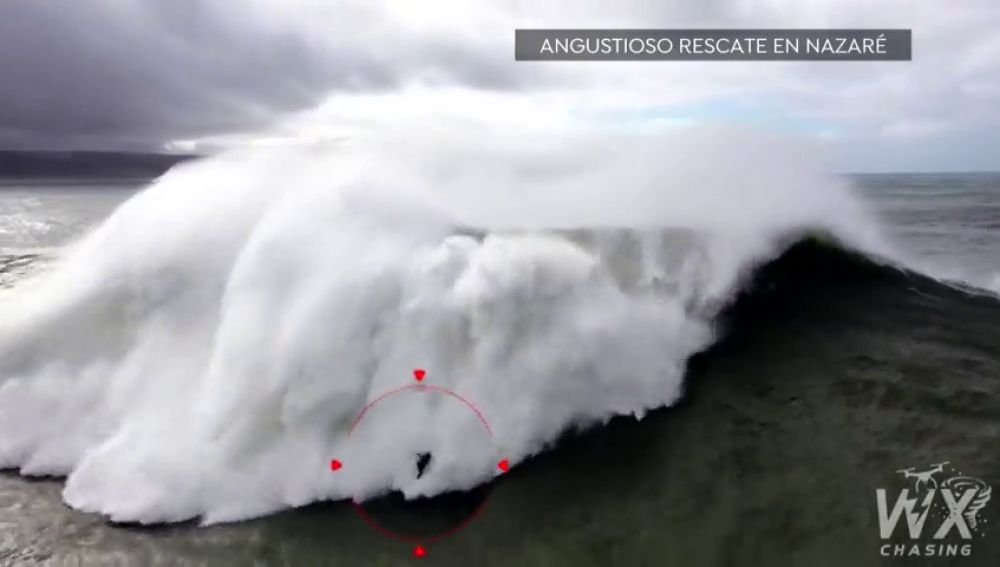 El escalofriante vídeo del momento en el que una ola engulle durante un minuto al surfista Pedro Scooby 