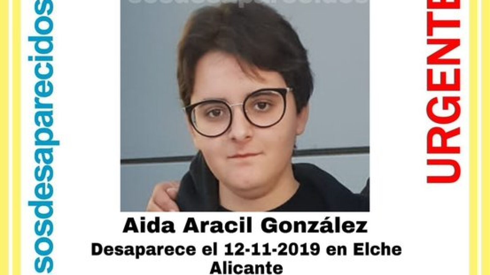 Buscan a una joven de 15 años de Almoradí desaparecida desde el lunes