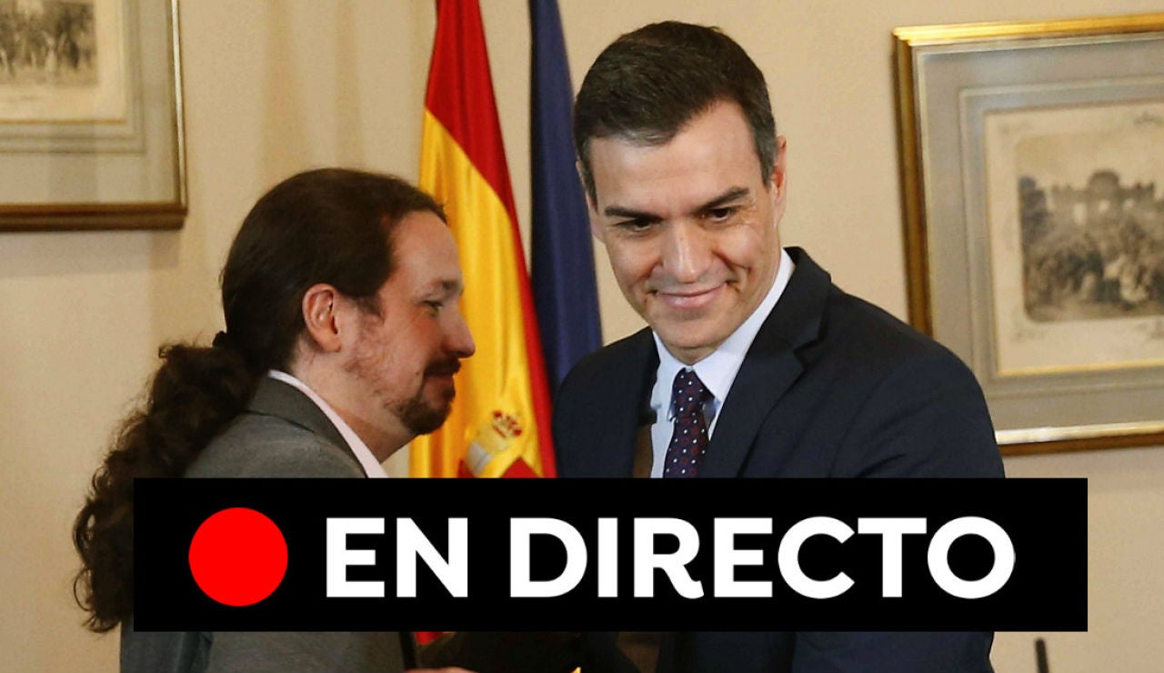 Pacto PSOE-Unidas Podemos: Última hora del acuerdo entre Pedro Sánchez y Pablo Iglesias, en directo Pacto PSOE-Unidas Podemos: Última hora del acuerdo entre Pedro Sánchez y Pablo Iglesias, en directo