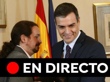 Pacto PSOE-Unidas Podemos: Última hora del acuerdo entre Pedro Sánchez y Pablo Iglesias, en directo Pacto PSOE-Unidas Podemos: Última hora del acuerdo entre Pedro Sánchez y Pablo Iglesias, en directo