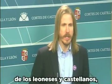 Pablo Fernández, de Unidas Podemos: "Es una mierda y una puta basura la proposición de Vox"