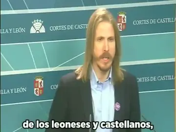 Pablo Fernández, de Unidas Podemos: "Es una mierda y una puta basura la proposición de Vox" Pablo Fernández, de Unidas Podemos: "Es una mierda y una puta basura la proposición de Vox"
