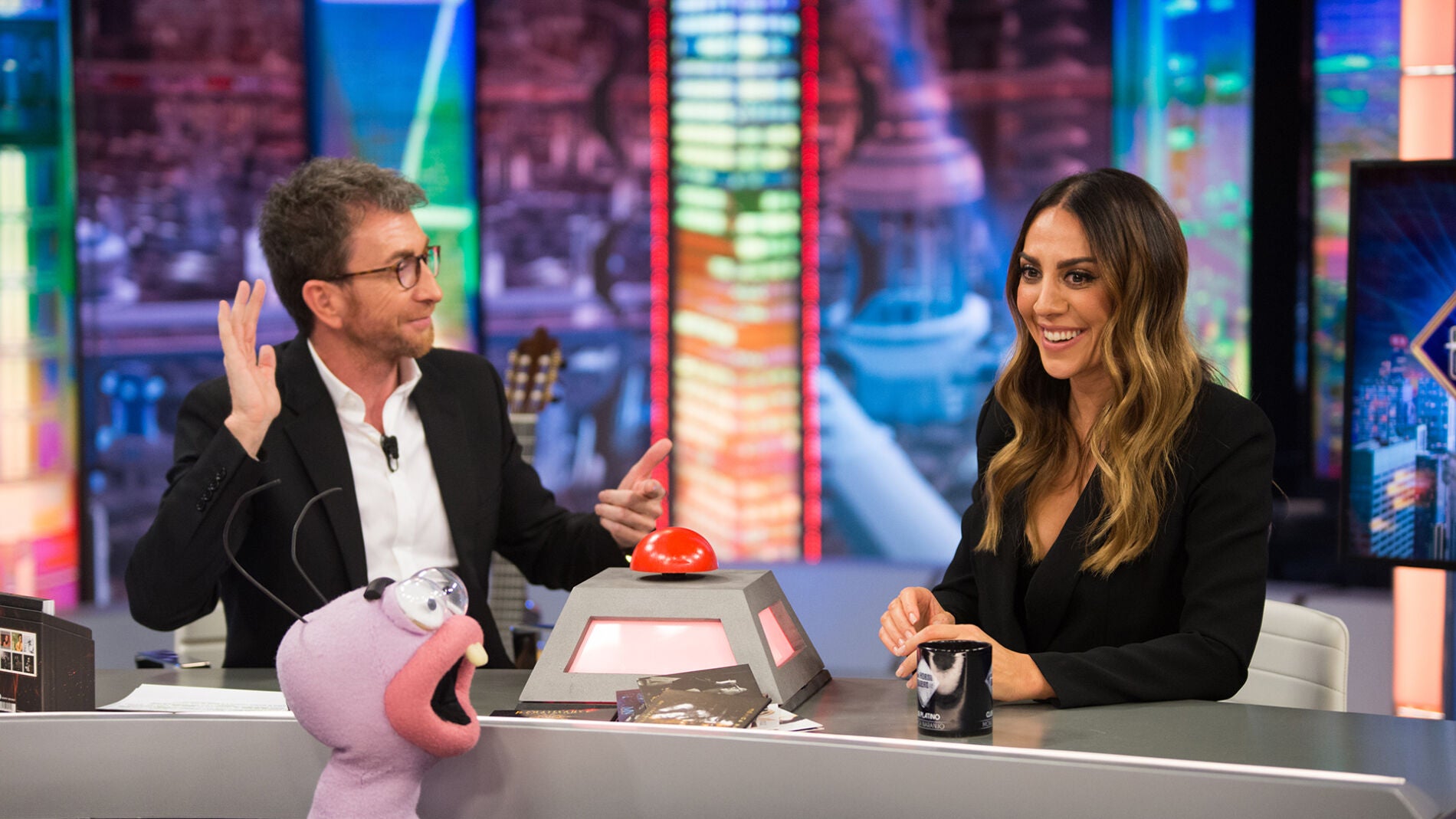 Mónica Naranjo se divierte con el juego musical de Trancas y Barrancas