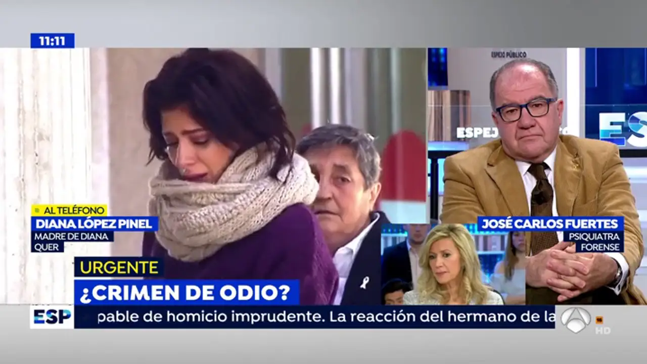 La madre de Diana Quer: "Valeria no se va a recuperar en la vida como siga al lado del señor Quer"