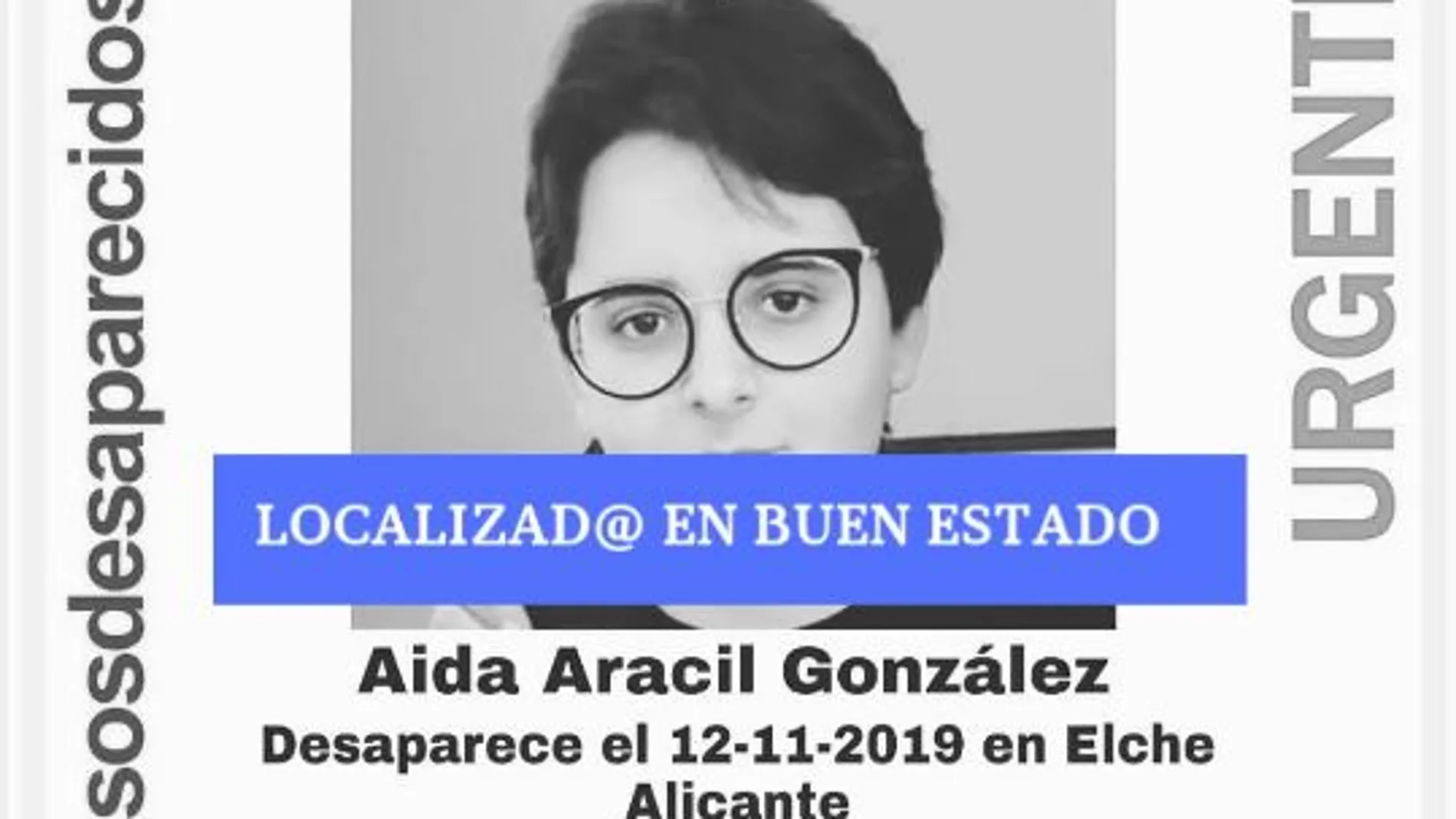 Localizan en buen estado a la menor desaparecida en Almoradí Localizan en buen estado a la menor desaparecida en Almoradí