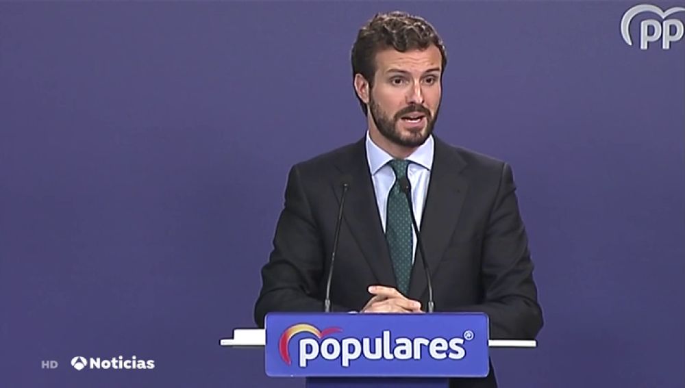 Crece la presión en el PP para que Casado ofrezca una propuesta clara de Gobierno a Sánchez