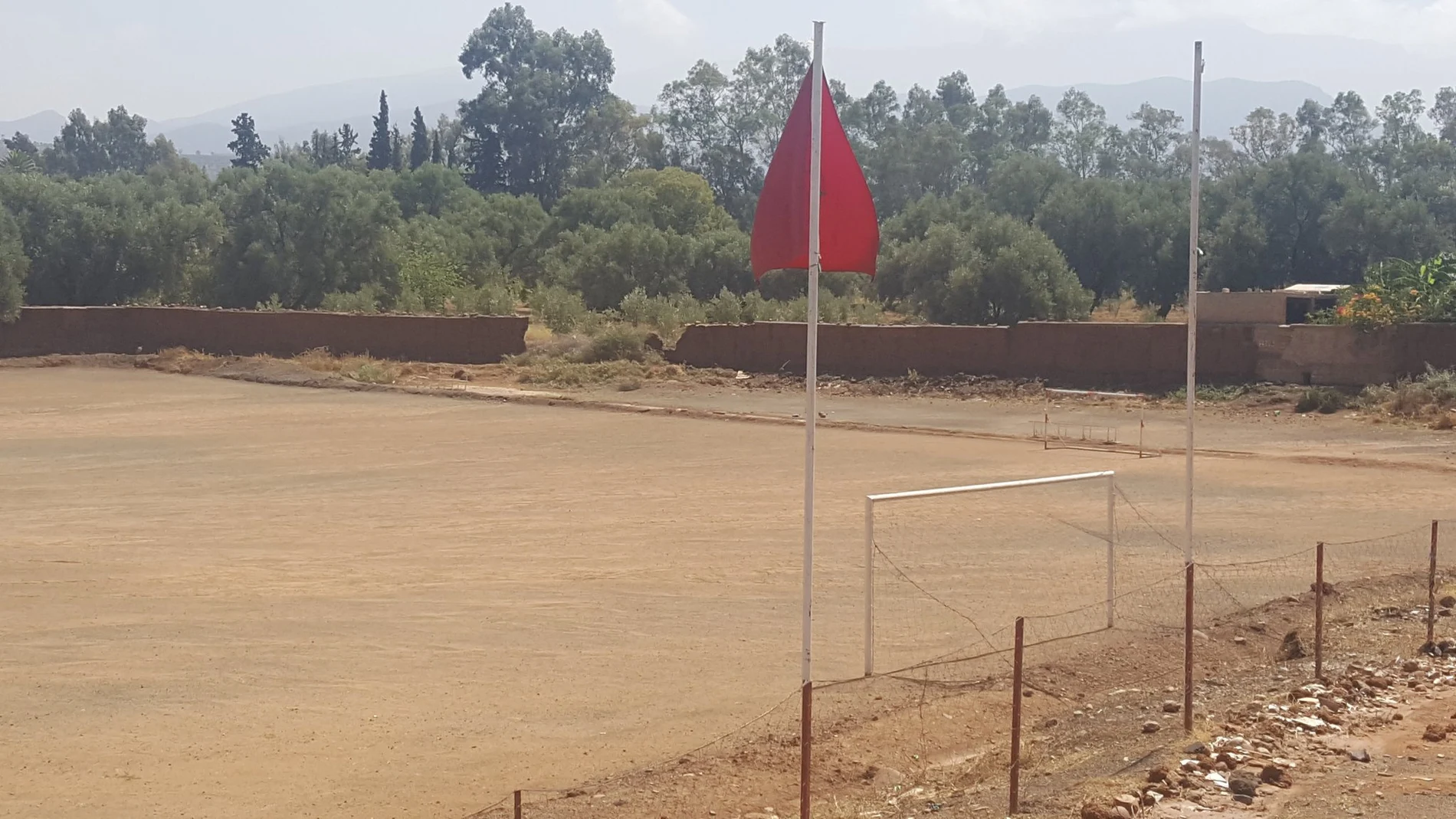 Campo de fútbol en Marruecos Campo de fútbol en Marruecos
