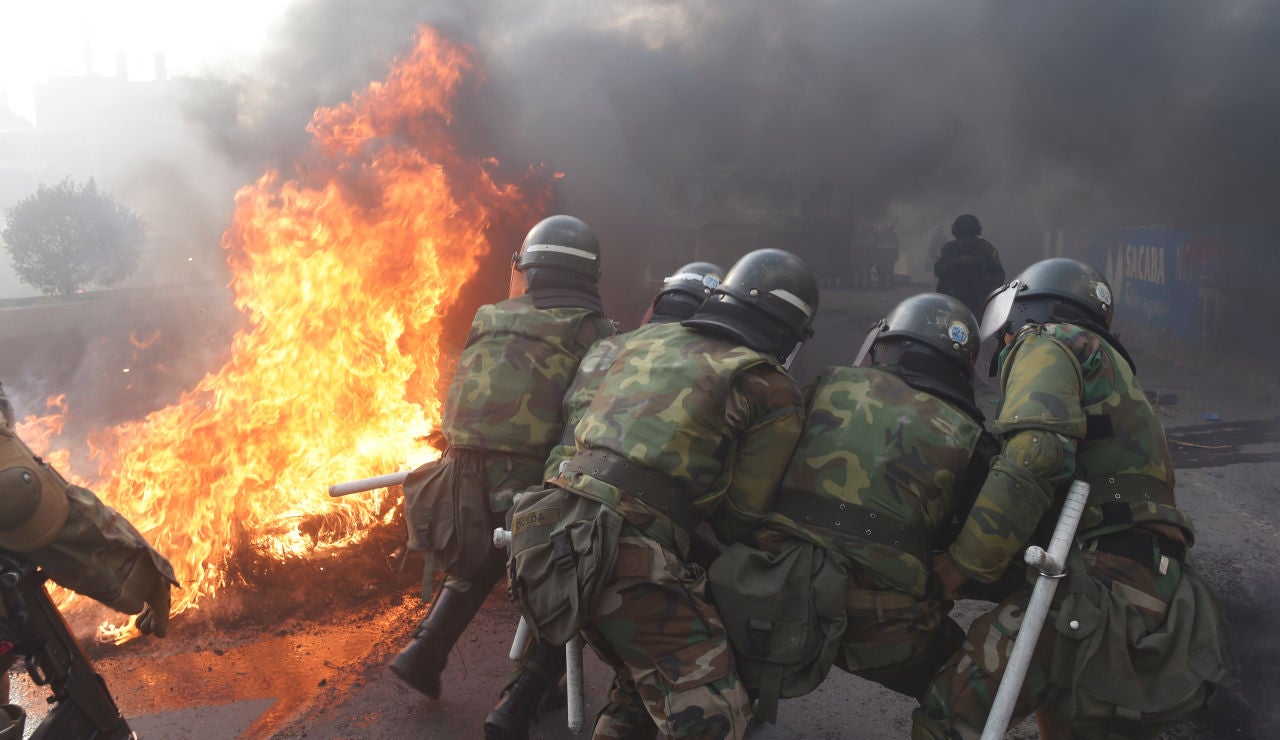 Las protestas en Bolivia dejan cinco muertos Las protestas en Bolivia dejan cinco muertos