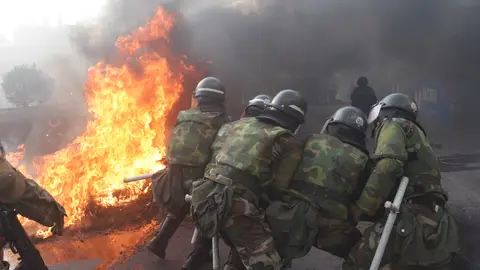 Las protestas en Bolivia dejan cinco muertos Las protestas en Bolivia dejan cinco muertos