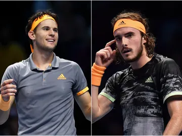 Thiem y Tsitsipas jugarán la final del Torneo de Maestros Thiem y Tsitsipas jugarán la final del Torneo de Maestros