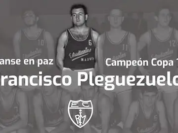Francisco Pleguezuelos una leyenda de Estudiantes Francisco Pleguezuelos una leyenda de Estudiantes