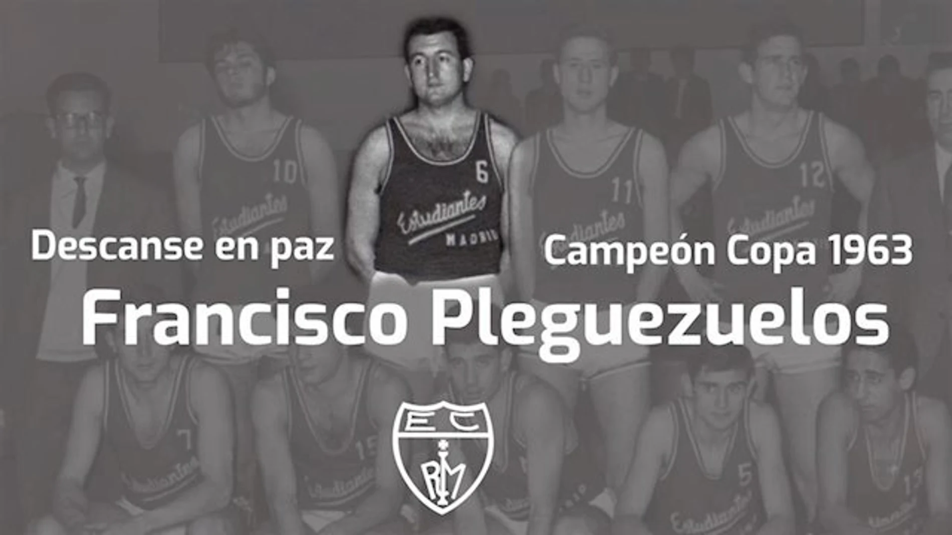 Francisco Pleguezuelos una leyenda de Estudiantes Francisco Pleguezuelos una leyenda de Estudiantes