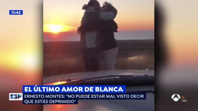 La emotiva despedida de la pareja de Blanca Fernández Ochoa, Ernesto Montes: 