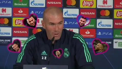 Zidane, sobre Mbappé: "Estoy enamorado de él desde hace tiempo" Zidane, sobre Mbappé: "Estoy enamorado de él desde hace tiempo"